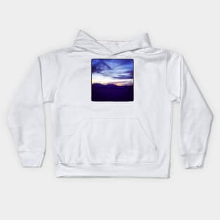 Mountain Sunset Kids Hoodie